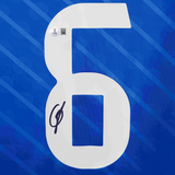 Eduardo Camavinga Signed Real Madrid Soccer Jersey #6 with Beckett Witness