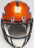 John Elway Autographed Broncos Flash Orange Full Size Helmet Beckett W150515