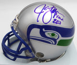 Jim Zorn Autographed Signed Seattle Seahawks Mini Helmet MCS Holo #87256