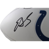 Edgerrin James Autographed Indianapolis Colts Logo Football HOF Beckett 54299