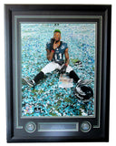 Jalen Mills Eagles Signed/Autographed SB 52 16x20 Photo Framed JSA 205646