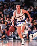 Chris Mullin Autographed 8x10 Photo Golden State Warriors Beckett QR #BS30142