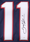 Julian Edelman Signed New England Patriots Jersey (JSA) 3xSuper Bowl Champion/WR