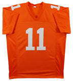Tennessee Jalin Hyatt Authentic Signed Orange Pro Style Jersey BAS Witnessed