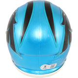 Julius Peppers Autographed Carolina Panthers Flash Mini Helmet Beckett WIT 51766