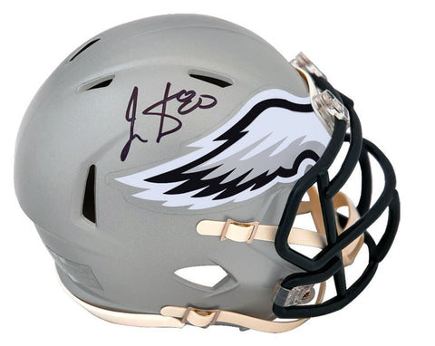 Cris Carter Signed Eagles FLASH Riddell Speed Mini Helmet -(SCHWARTZ SPORTS COA)