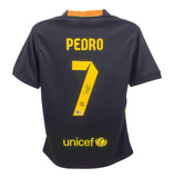 Pedro Signed Barcelona F C Jersey (Beckett) 2010 World Cup Spanish National Team