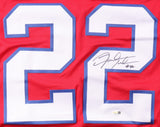 Fred Jackson Signed Bills Jersey (JSA QR) Buffalo's #3 All Time Leading Rusher