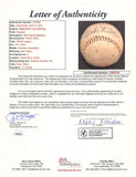 Yankees Babe Ruth & Lou Gehrig Signed Official League Baseball JSA #XX00240