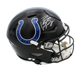 Peyton Manning Signed Indianapolis Colts Speed Flex Authentic Black NFL Helmet