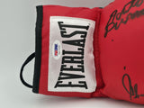 Boxing Greats Autographed Glove Leonard Hearns Duran Beckett PSA/DNA 5A17055