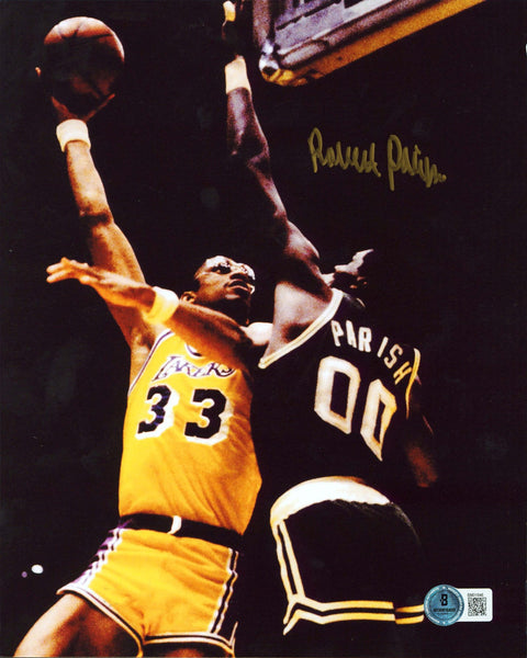 Celtics Robert Parish Authentic Signed 8x10 Vertical Photo BAS #BM01646