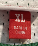 Larry Bird Signed Celtics White M&N Hardwood Classics Swingman Jersey BAS ITP