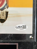 Claude Lemieux Autographed 8x10 Photo -- Colorado Avalanche with Plaque | JSA COA