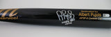 Albert Pujols Autographed Baseball Bat Inscribed "2000th RBI 5/9/19" - Fanatics