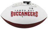 John Lynch Signed Buccaneers Logo Football (Beckett) 2020 Tampa Bay Rookie WR