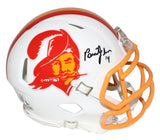 Brad Johnson Signed Tampa Bay Buccaneers TB Mini Helmet Beckett 40412