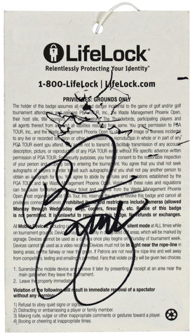Rickie Fowler Signed 2013 Waste Management Phoenix Open Ticket Stub BAS #BK12644