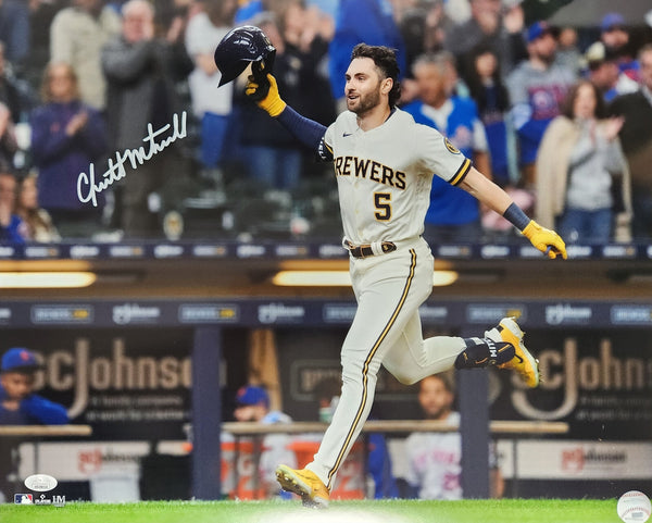 Brewers Outfield Prospect GARRETT MITCHELL Signed 16x20 Photo #5 AUTO - JSA