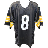 Kenny Pickett Autographed/Signed Black Pro Style Jersey Beckett 45979