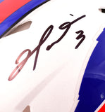Damar Hamlin Autographed Buffalo Bills F/S Speed Authentic Helmet-Beckett W Holo
