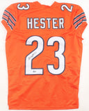 Devin Hester Signed Chicago Bears Pro Cut Jersey (Beckett) NFL A/T Return Ldr.