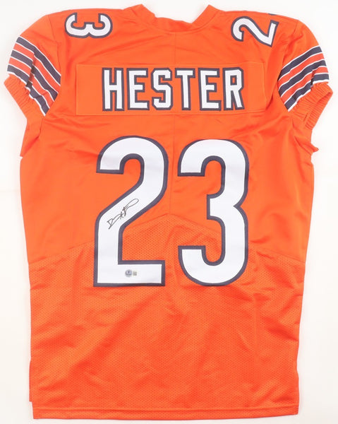 Devin Hester Signed Chicago Bears Pro Cut Jersey (Beckett) NFL A/T Return Ldr.
