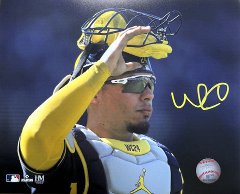 WILLIAM CONTRERAS - Milwaukee Brewers - Signed 8x10 Photo #15 AUTO