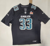COOPER DEJEAN SIGNED PHILADELPHIA EAGLES NIKE SUPER BOWL SCREENPRINT XL JERSEY