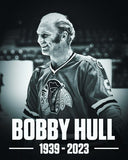 Bobby Hull Signed Chicago Blackhawks Framed Jersey (Beckett) 1961 Stanley Cup