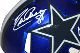 Drew Pearson Autographed Dallas Cowboys Flash Mini Helmet HOF Beckett 38888