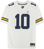 Tom Brady Michigan Wolverines Autographed White Nike Game Jersey