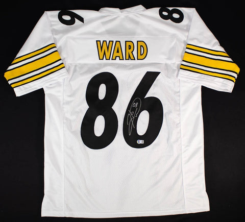 Hines Ward Signed Steelers Jersey (Beckett) 2xSuper Bowl Champion XL, XLIII / WR