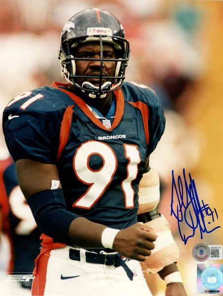 Alfred Williams Autographed Denver Broncos 8x10 Photo Beckett 50497