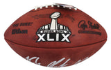 Patriots Rob Gronkowski Signed SB XLIX Logo "Duke" Football BAS Wit #4W113355