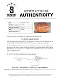 Browns Jim Brown Authentic Signed Official Wilson Nfl Football BAS #AE64184