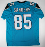 Ja'Tavion Sanders Signed Carolina Panthers Jersey (Beckett) Ex-Texas Longhorn TE