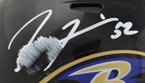 Ray Lewis Signed Baltimore Ravens Speed Mini Helmet (Beckett) See photos