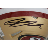 Ricky Pearsall Autographed San Francisco 49ers Speed Mini Helmet Beckett 48060
