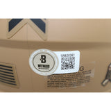 Julio Jones Autographed Atlanta Falcons 23 STS Mini Helmet Beckett Witness 51866