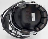 ZACH WILSON AUTOGRAPHED JETS LUNAR ECLIPSE WHITE FULL SIZE HELMET BECKETT 194728