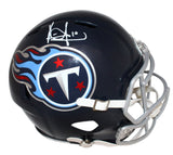 Vince Young Autographed Tennessee Titans F/S Helmet Beckett 40997