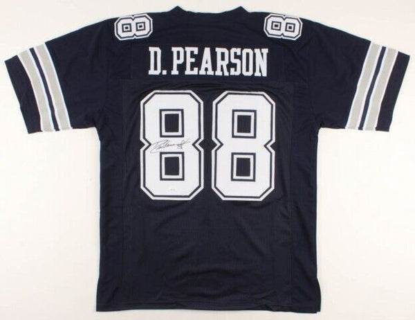 Drew Pearson Signed Dallas Cowboys Jersey (JSA COA) 3xPro Bowl Receiver
