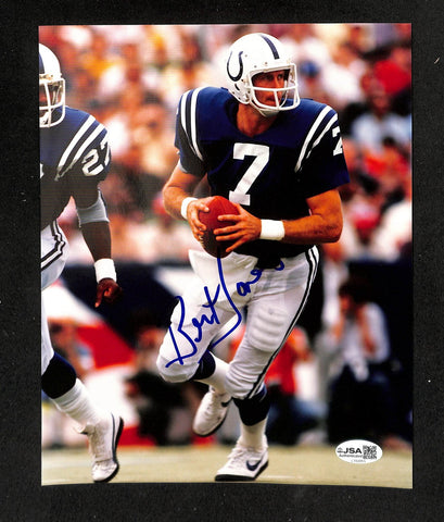 Bert Jones Signed/Autographed 8x10 Photo Colts JSA 214286