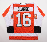 Bobby Clarke Signed Philadelphia Flyers Captain's Jersey (Beckett) 2xCup Champ