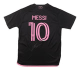 Lionel Messi Signed Inter Miami Black Adidas Soccer Jersey BAS AE22248