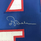 Autographed/Signed OTTIS ANDERSON New York White Football Jersey JSA COA Auto