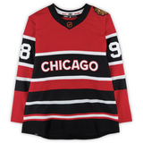 Connor Bedard Autographed Blackhawks Authentic Adidas Retro Jersey Fanatics