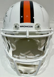 Patrick Surtain II Autographed & Inscribed Broncos Snowcapped Pro Helmet BAS COA
