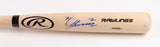 Nico Hoerner Signed Rawlings Pro Model Bat (JSA) Cubs Gold Glove 2nd Baseman